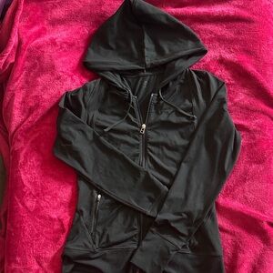 ALO Yoga Black Hooded Jacket